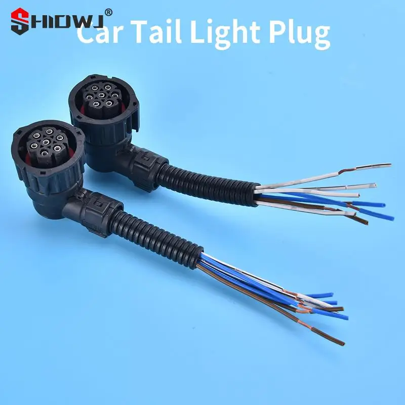 7 Pin Car Plug Socket For Scania For Truck For Mercedes-benz Actros For IVECO Tail Light Connector Wire Wholesale 자동차 용품