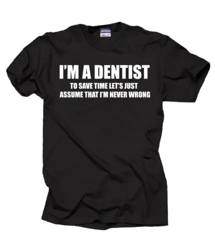 Dentist T-Shirt Gift For Dentist Profession DDS Tee Shirt