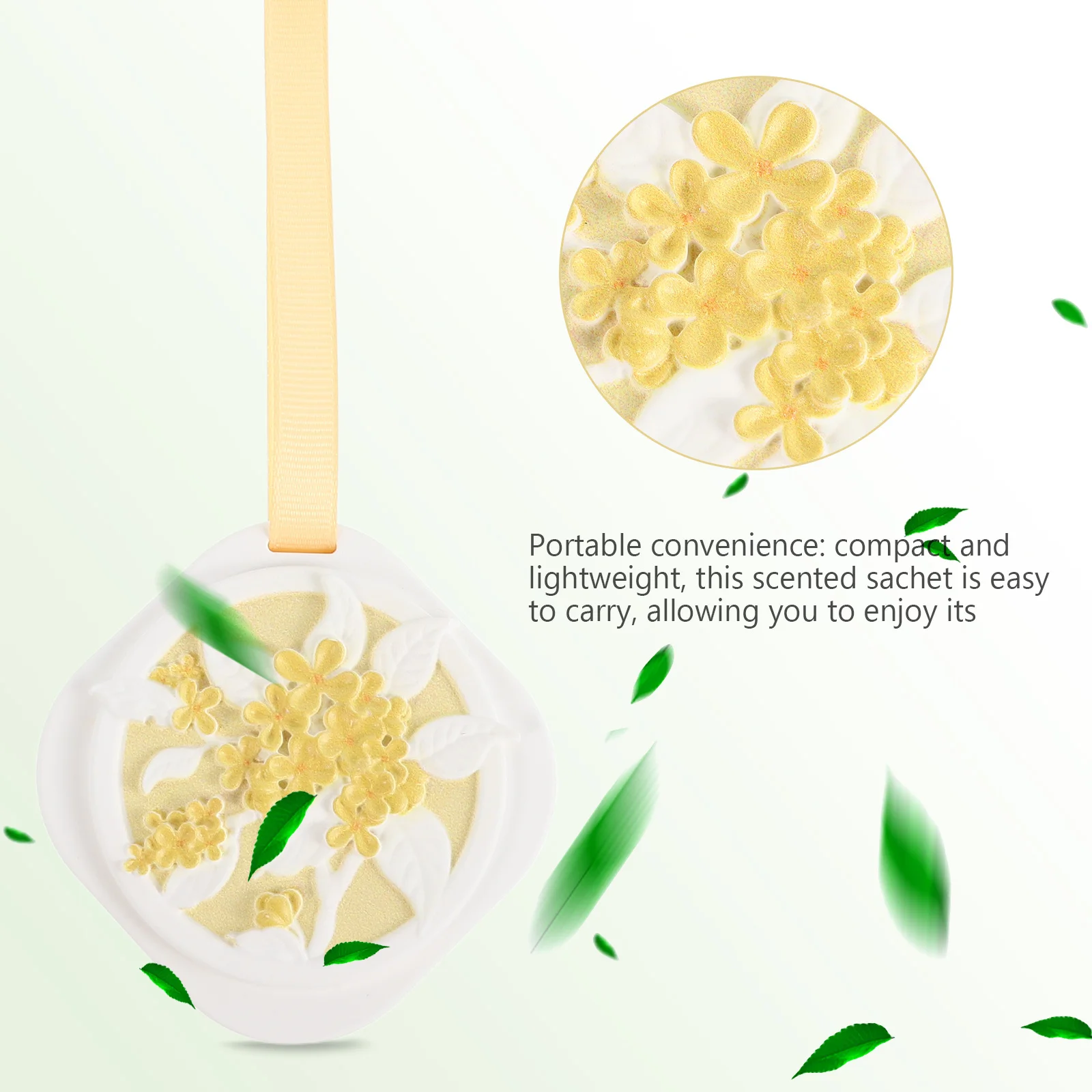 

Car Aroma Diffuser Pendant Plaster Aromatherapy Hanging Freshener for Closet Bedroom Portable Long-Lasting Fragrance Sachet