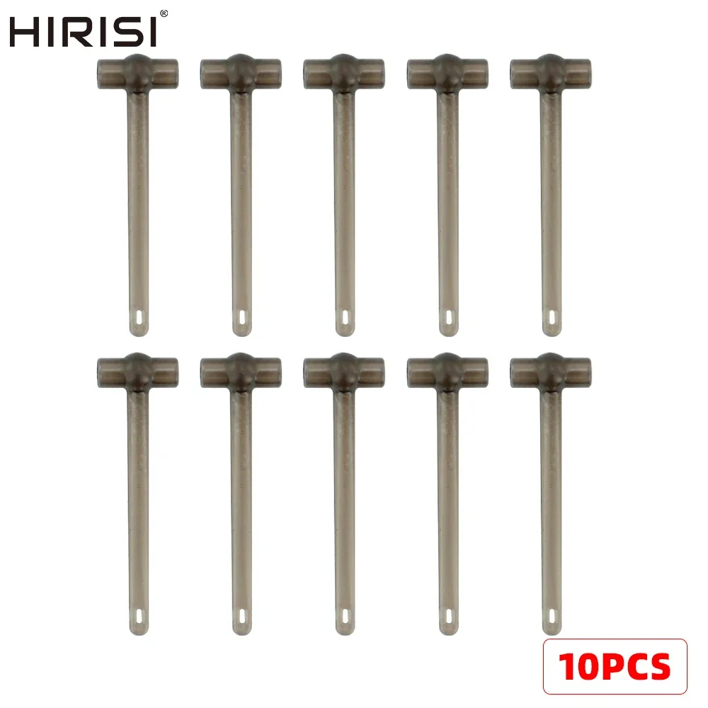 Hirisi Carp Fishing Anti Tangle Sleeve Rubber Change Swivel Tail Rubber for Carp Leader Line Hair Rig Tackle Fishing Accessories