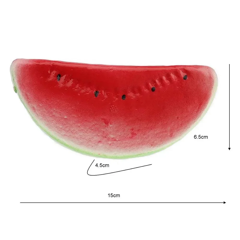 Watermelon Slices Simulated Decorative Party Home Decoration Watermelon Slice Ornaments For Decoration Versatile Use