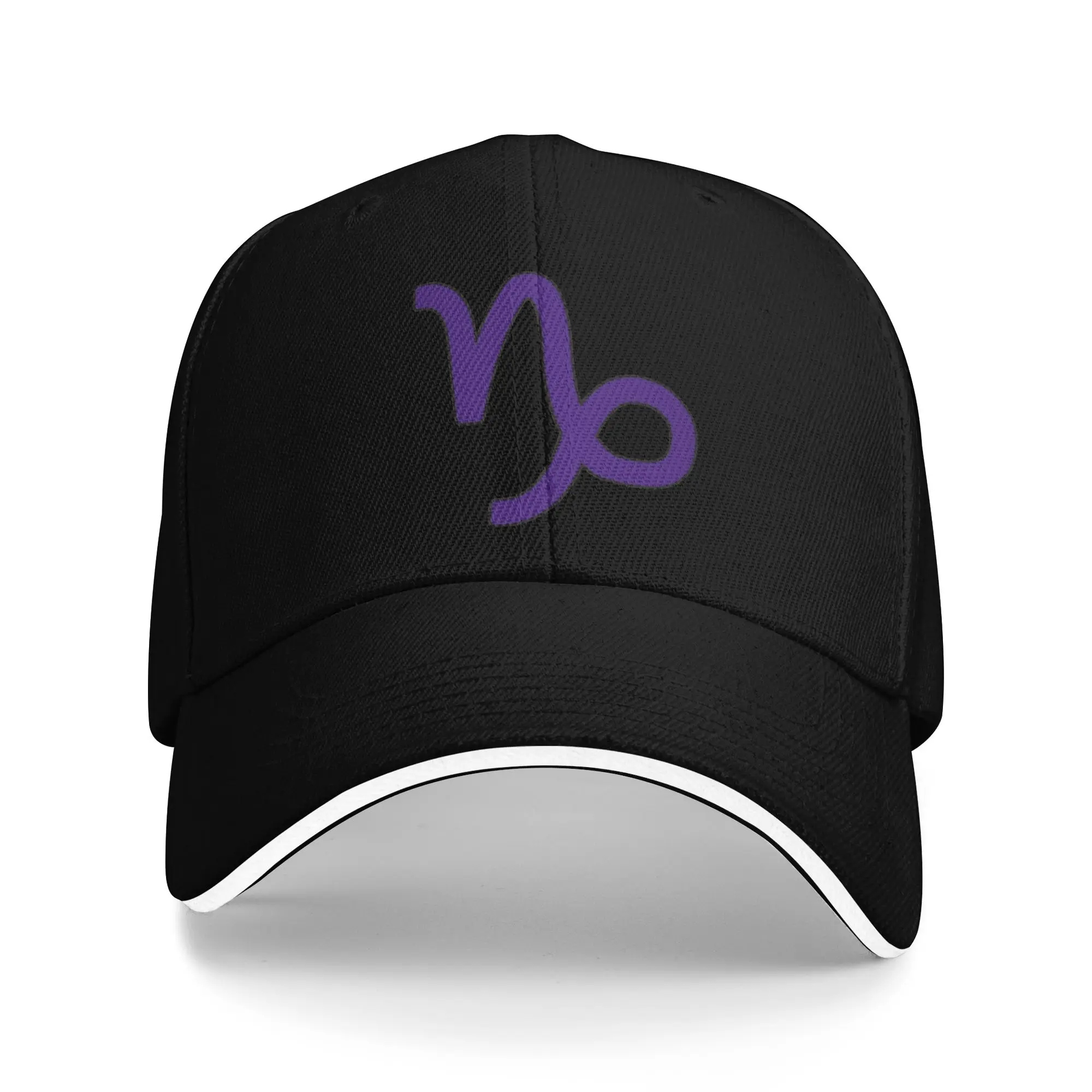 Men Women Gamzees Makaras Capricorn Purple Homestucks Hats Baseball Cap Snapback Caps  Hat Trucker Worker Cap Sun Hats Summer