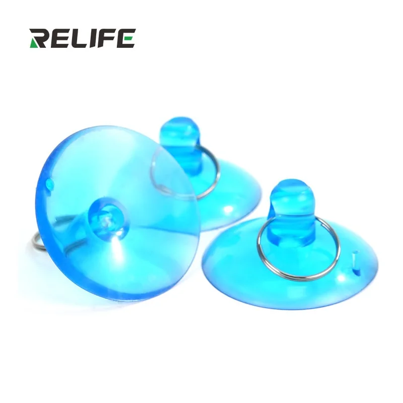 RELIFE RL-079 Vacuum Adsorption Phone CUP With Ring /5.5CM Safe Disassembly Strong Suction Suction Cup Phone Opener Repair Phone