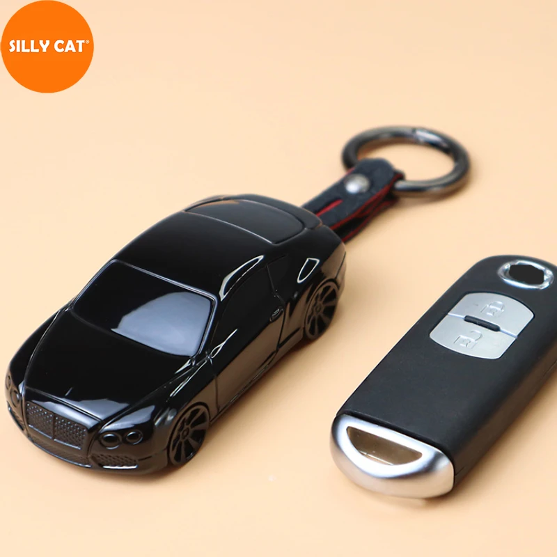 Car Shape Model Car Key Case Fob Shell Suitable for Mazda 6 3 Car Key Cover Cx4 Bag Cx5 Angkesela 3 Atez 6 MX5