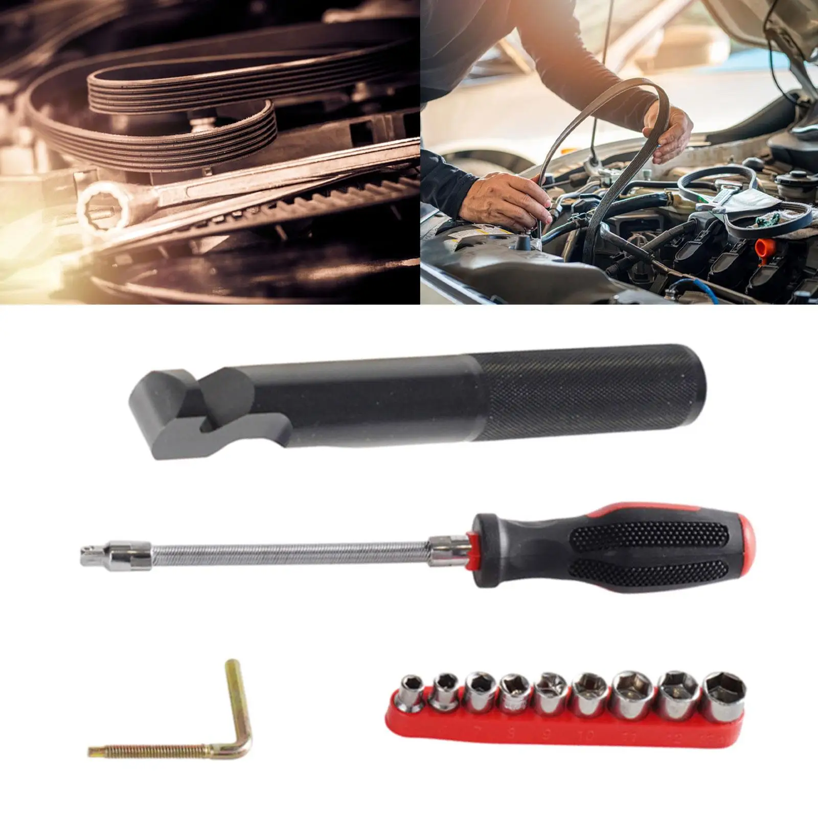 

Belt Changing Tool Clutch Removal Tool Practical Durable Belt Removal Tool for RZR XP4 1000 Repair Parts