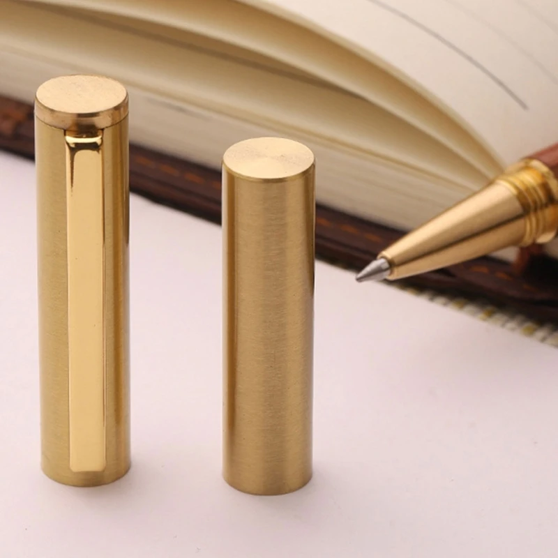 Business Signature Pen Wood Signing Pen Ballpoint Pen Wood Gel Pen Write Smoohtly Pen Refills for Wedding Hotel Office