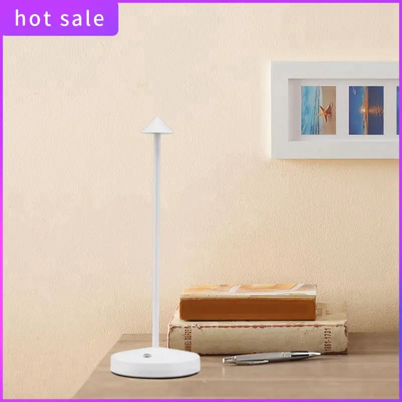 

1800Mah Modern Touch Adjustment Table Lamp For Bedroom Restaurant Decoration Light White