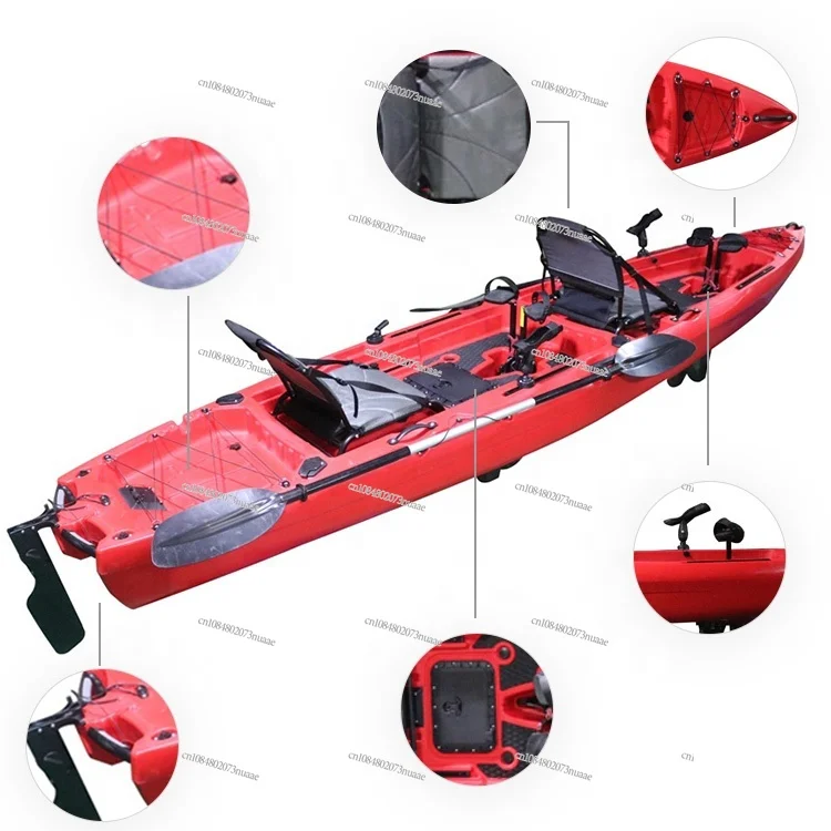 New Foot Drive for 2 Person, 600 Pound Capacity, Explore and Comforts' Fish, 14 Foot Drive, 2023