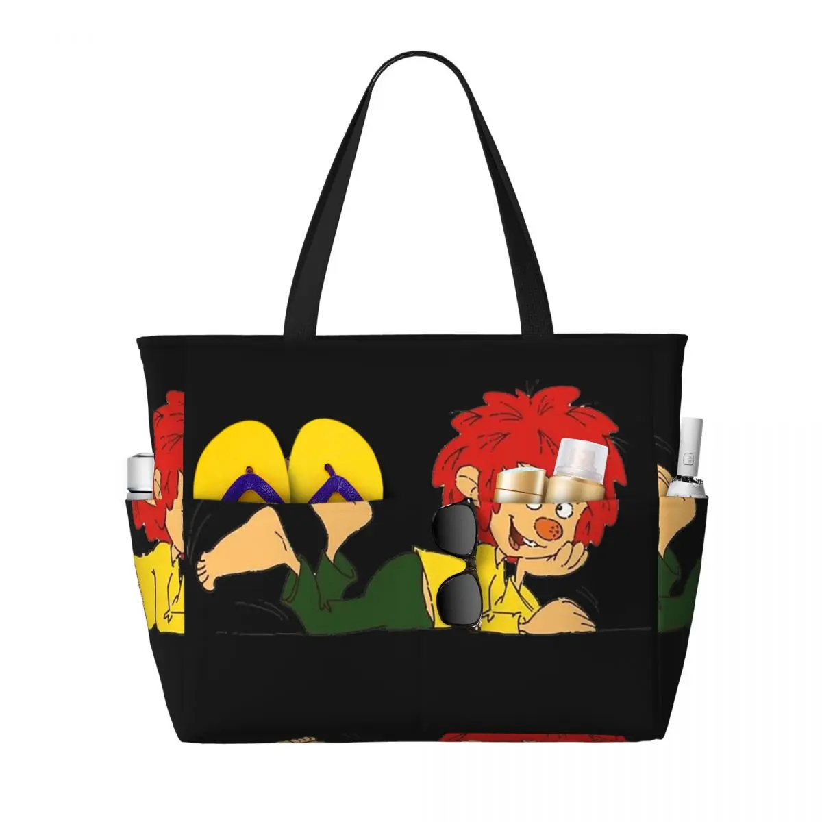 

Pumuckl 3 Beach Tote Bag Sport Gym Yoga Duffle Large Tote Bag Women Travel Bag Fitness bag