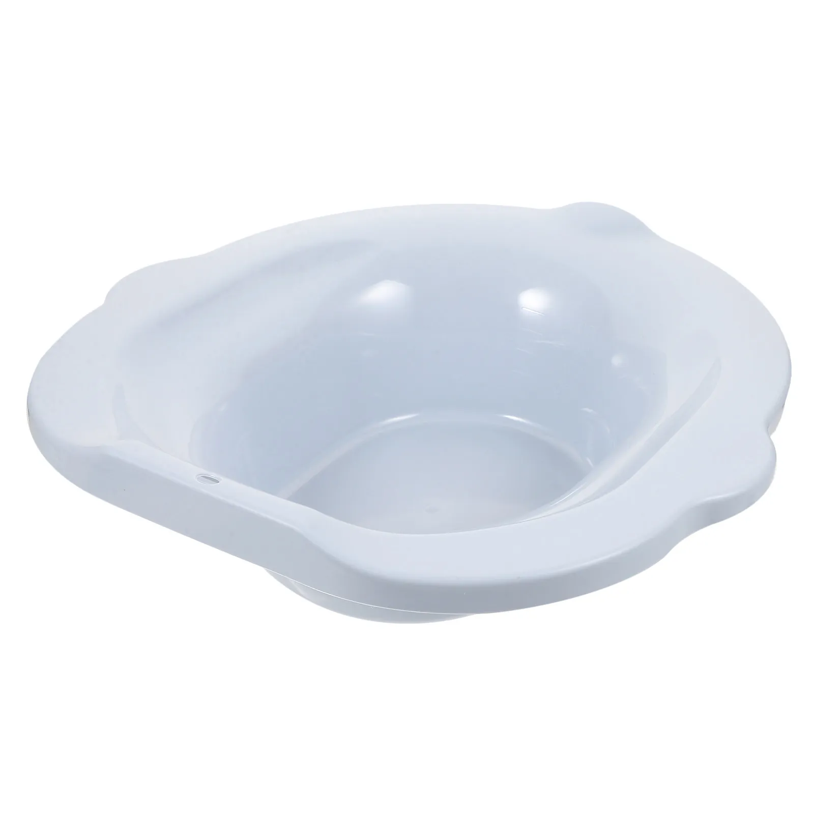 

PP Sitz Bath Basin Large Blue Pregnant Women Toilet Seat Postpartum Care Hemorrhoid Wash Basin Bedpan Elderly Potty