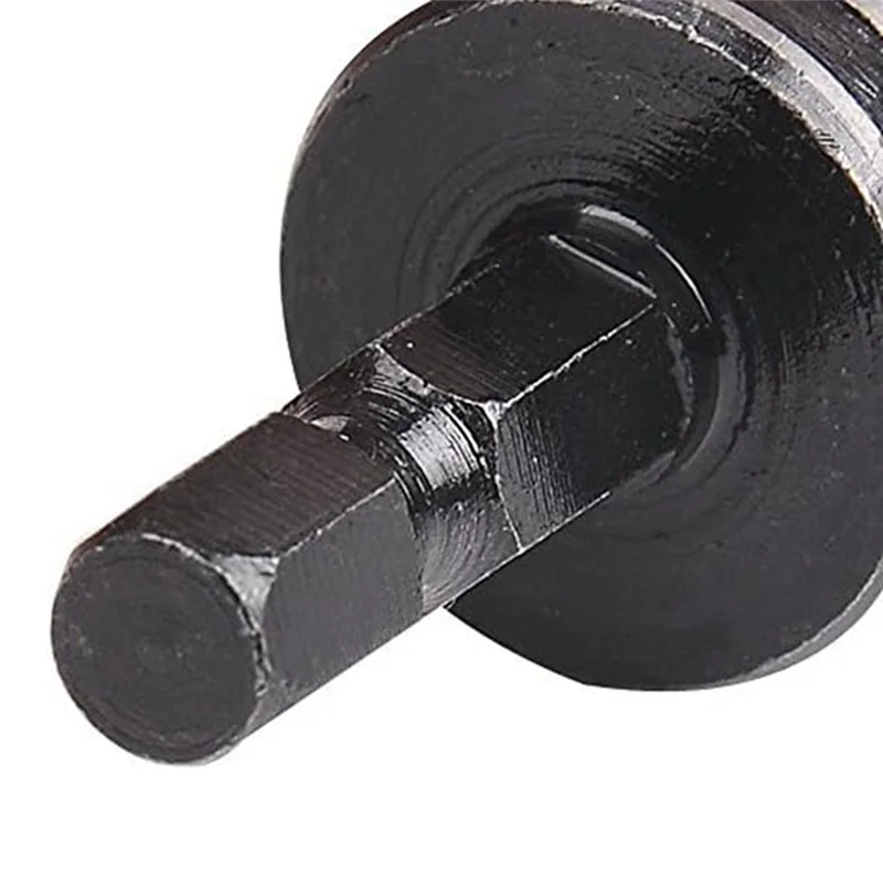 AEE2-3 PCS Juego de orificios de avellanador hexagonales de 1/4 pulgadas de 12/16/19 mm para broca de cambio rápido de metal y madera fácil de usar