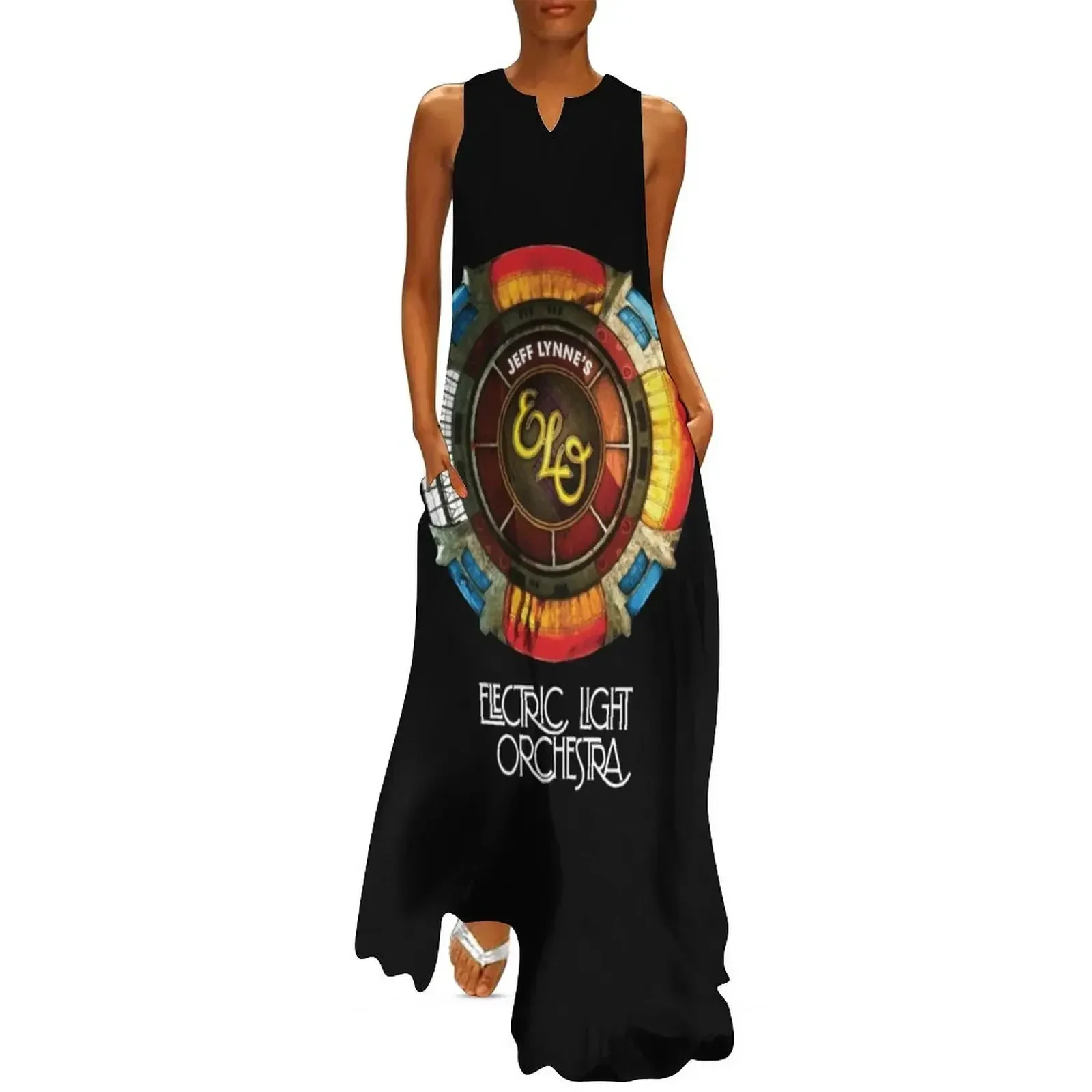 

ELO Electric Light Long Dress Women's summer suit summer woman dress 2025 beach outfits for women women dresses Dress