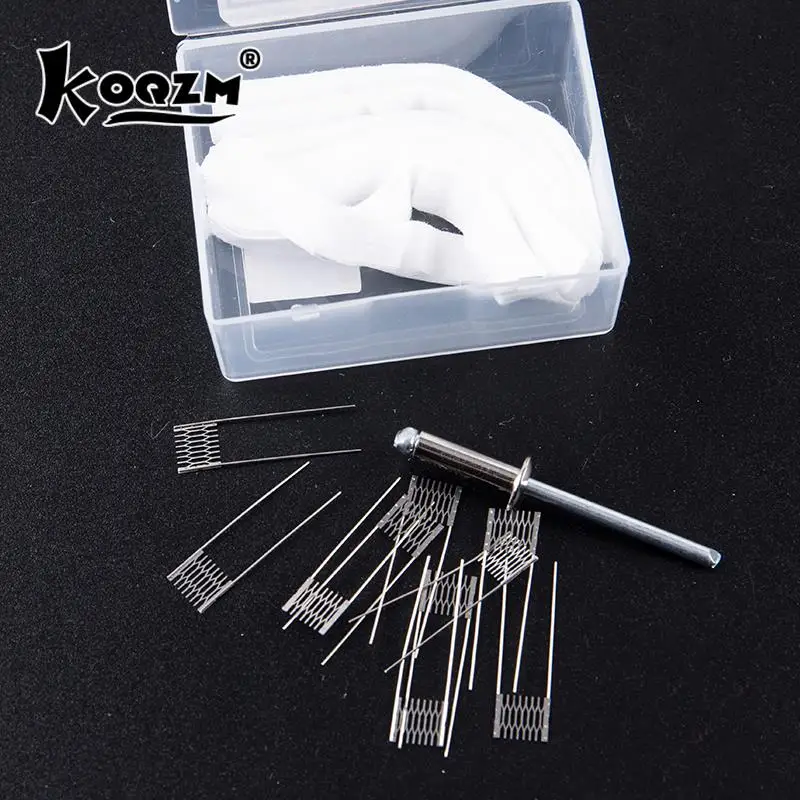 DIY Tool Rebuild Kit Mesh Coil Resistance Wire 0.6-1.2ohm For Nautilus Film AVP