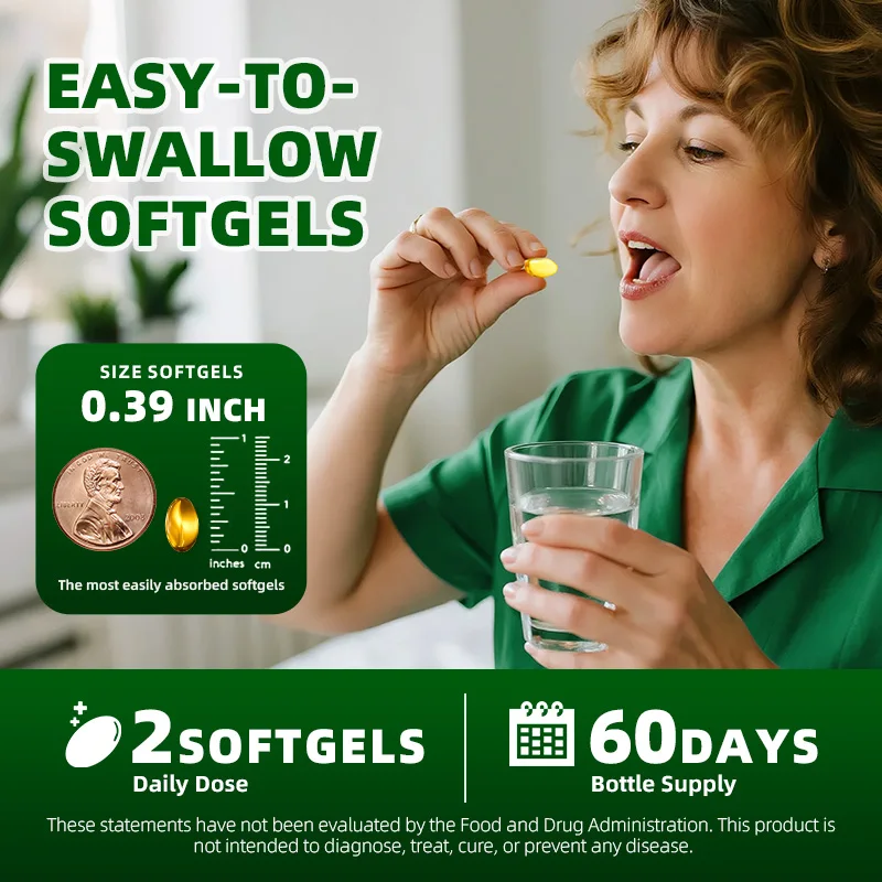 كبسولة مستخلص زيت الثوم العضوي من Mulittea للمناعة والقلب والأوعية الدموية، ومكمل غذائي لدعم صحة الكوليسترول