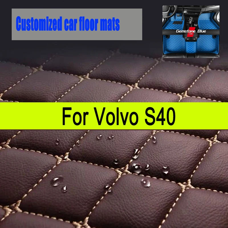 

Автомобильные коврики для Volvo S40 2006, 2007, 2008, 2009, 2010, 2011, 2012, аксессуары для интерьера на заказ