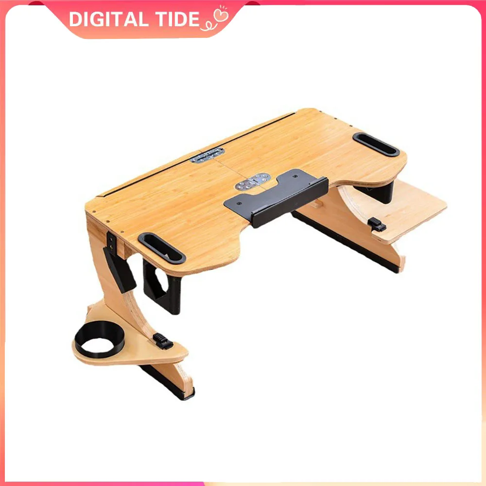 Dormitory Study Folding Office Desk Multi Functional Notebook Learning Tool Home Lazy Bed Dining Table