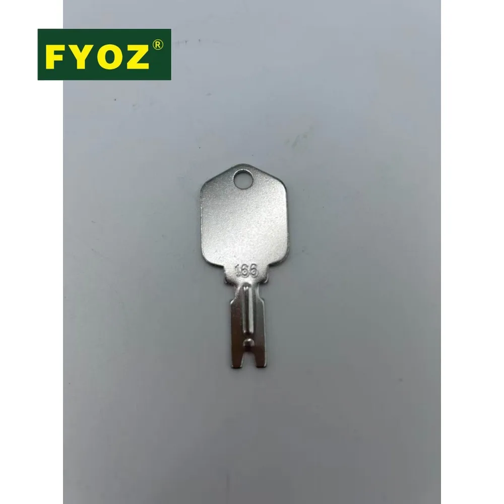 5 PCS 186304 Ignition Keys K166 For Komatsu Excavator, Construction Machinery Parts