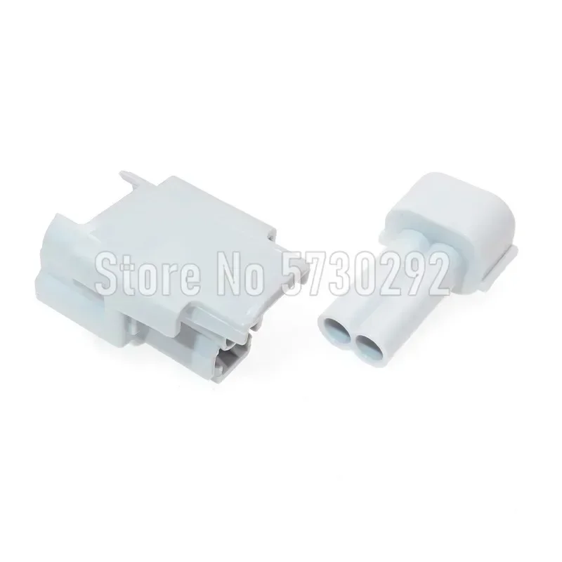 Nippon Denso 6189-0060 Automotive Wiring Harness Plug 2P Waterproof Top Slot Fuel Injector Socket