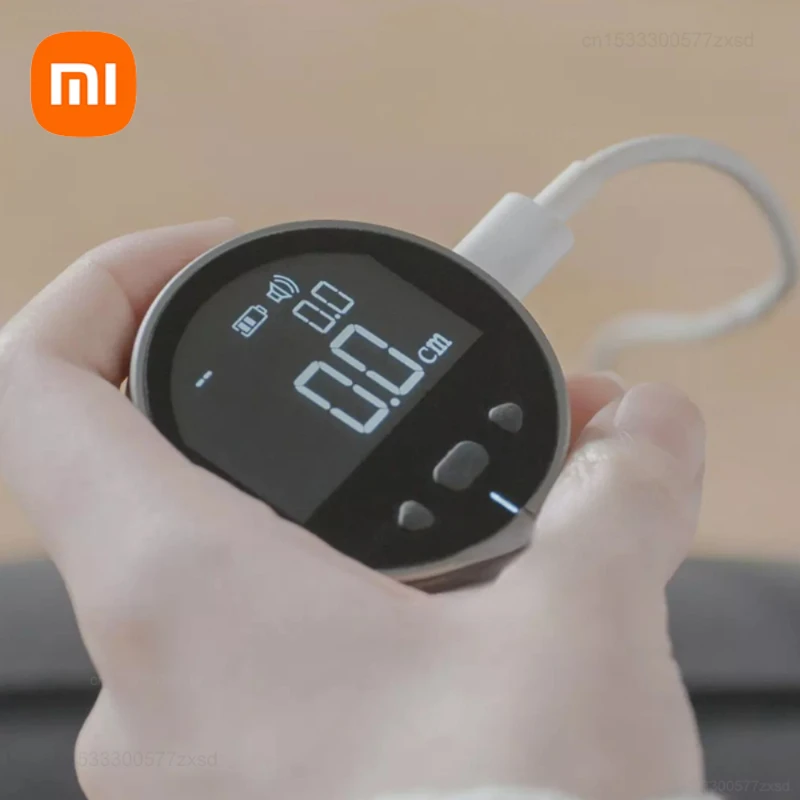 Xiaomi-duka Atuman Mini Régua Elétrica Tela Lcd hd Medidor de Distância Ferramentas de Fita Métrica Curva Objeto Irregular