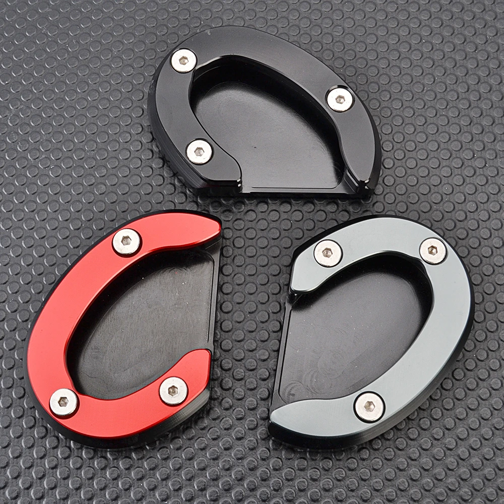 

For Triumph Bonneville Speedmaster Bobber T100 T120 Kickstand Foot Side Stand Extension Pad Support Plate Enlarger Motorcycle