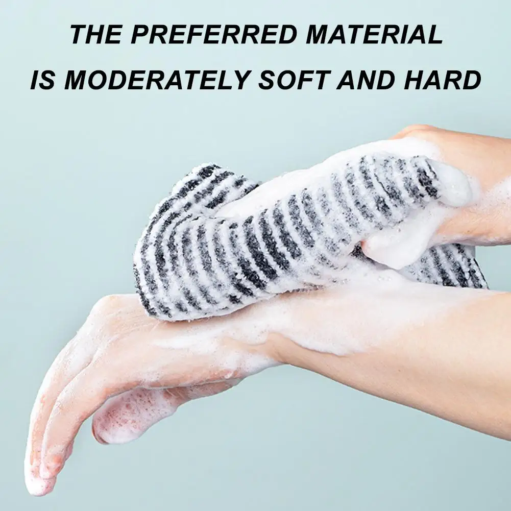Japanese Rubbing Washcloth Bath Nylon Towel Brush For Back Towels Exfoliating Scrub Shower Sponge Body Bathroom Accessories K5E5