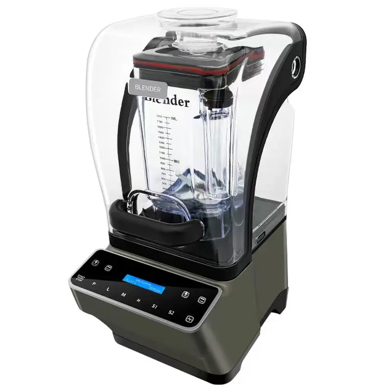 

RCM-1053C Коммерческая соковыжималка из нержавеющей стали, электрическая соковыжималка, блендер, бытовые электрические коммерческие бесшумные блендеры с двигателем