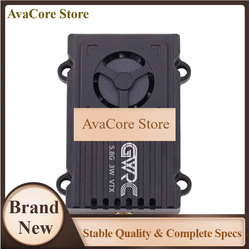 AvaCoreGWRC 5.8G 3W Video Transmitter VTX High Power FPV Drone Accessory