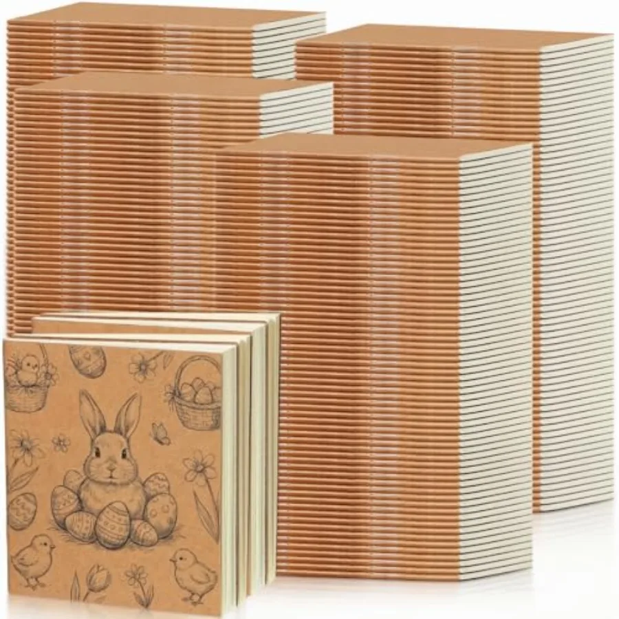 

Набор из 300 мини-блокнотов, маленькие блокноты без линовки, карманные чистые скетчбуки, подарки для студентов, школьные принадлежности, 4 шт.