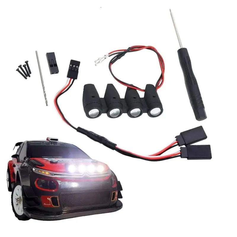 1 Set Simulation Boat Light Spotlight For 1/14 Mjxrc 14303 HYPER GO MJX Remote Control Car Off-road High Speed RC Cars Truck