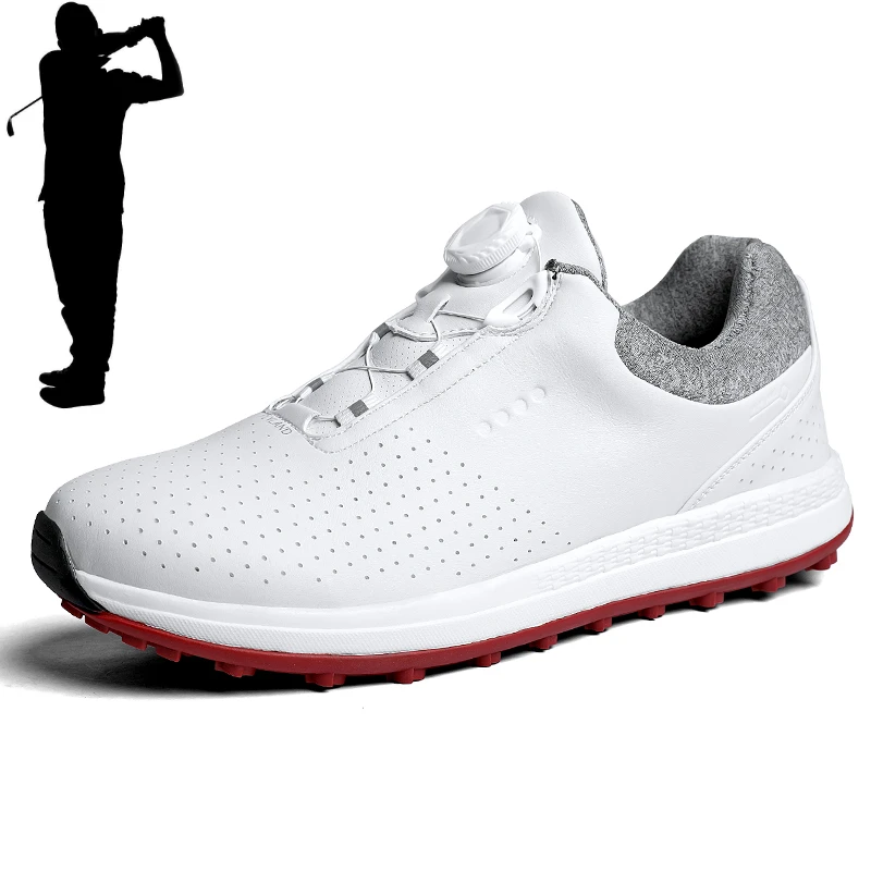 

Men's High Quality Professional Golf Shoes Outdoor Comfortable Walking Shoes Men's Grassland Fitness Golf Shoes Size 39-47