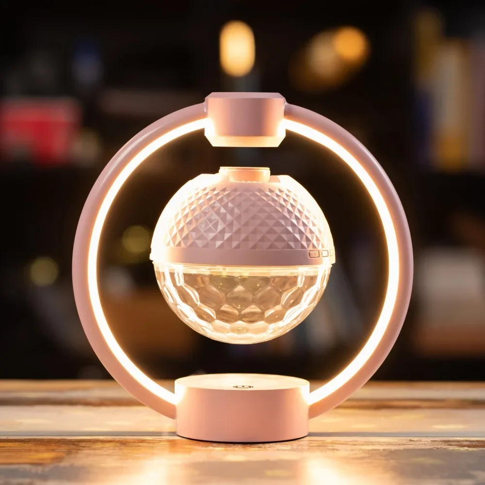 Magnetic Levitation Bluetooth Speaker: Home Decorative Ornament, Ideal for Bedroom Ambiance and Birthday Gifts for Girls