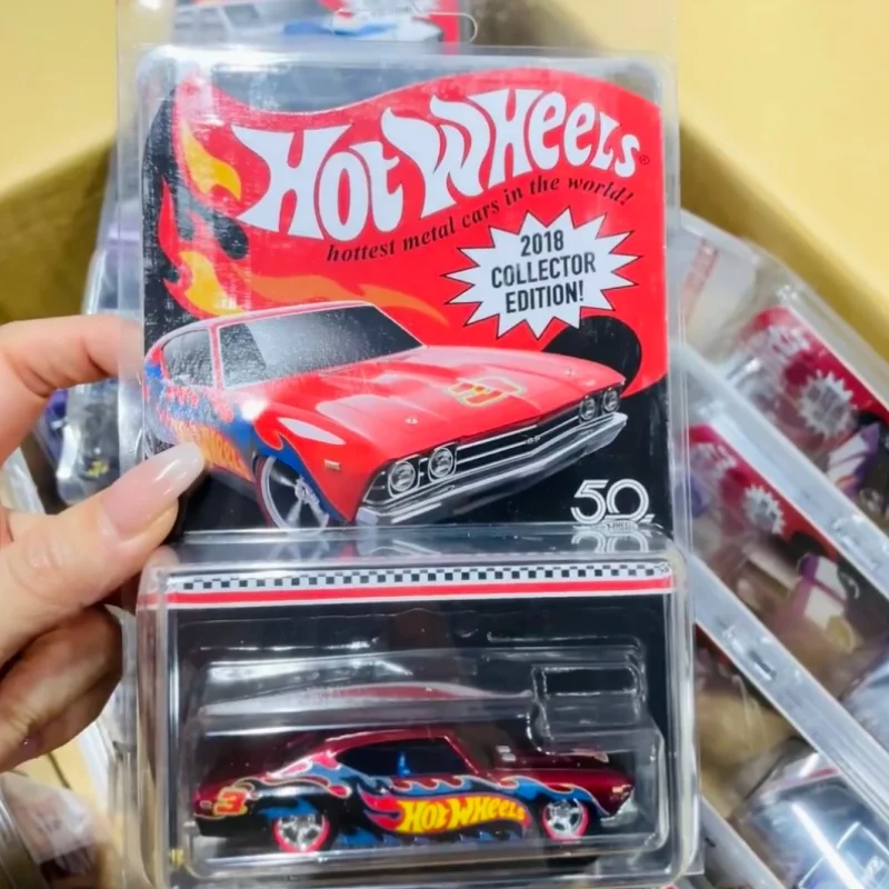 

Оригинальная коллекционная серия Hot Wheels 2018 года, модель Chevrolet 69 S S 396, литая под давлением модель из сплава, коллекционная игрушечная машинка, подарок на день рождения для мальчика