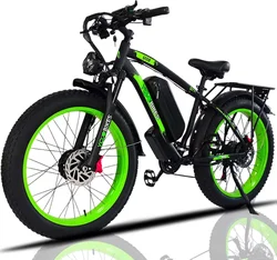 3000W Electric Bike Ebike 31-35 Dual Motor Fat Dirt ebike Motorcycle Hydraulic Brake 26inch Off Road Electric Bicycle