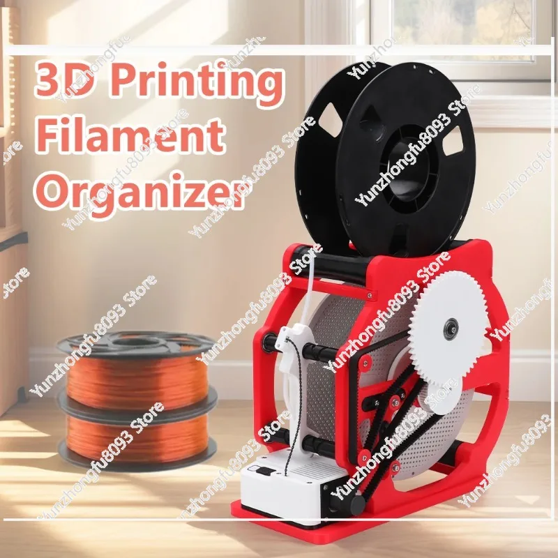 3D Filament Electric Rewinder Coiler 1.75mm Reel Winding Machine 3D Printing Tool Automatic Filament Spooling Device