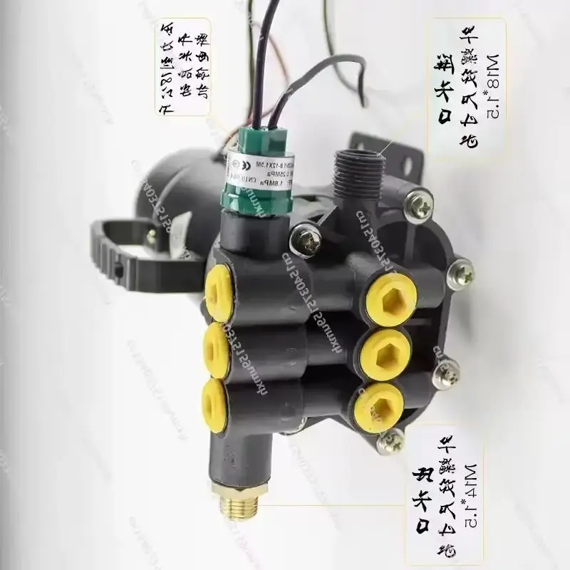 12V 48V 60V 120W DC Pesticide High Pressure High Power Pump Three-cylinder Pump Portable Type Electric Pesticide Pump