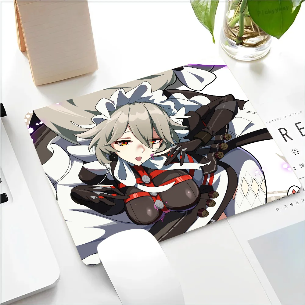 Alexandrina Sebastiane Zenless Zone Zero Game Mousepad Small LockEdge Mouse Pad For Gamers Computer Desk Pad Anti-slip Rubber