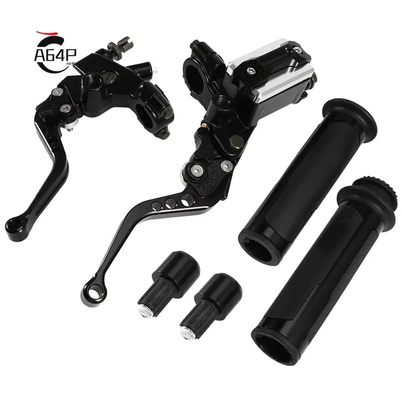 

A64P-Кермо мотоцикла, тормозной рычаг, 22 мм, устойчивый к выцветанию тормозной главный рычаг, прочный костюм для скутера, велосипеда, уличного велосипеда, квадроцикла