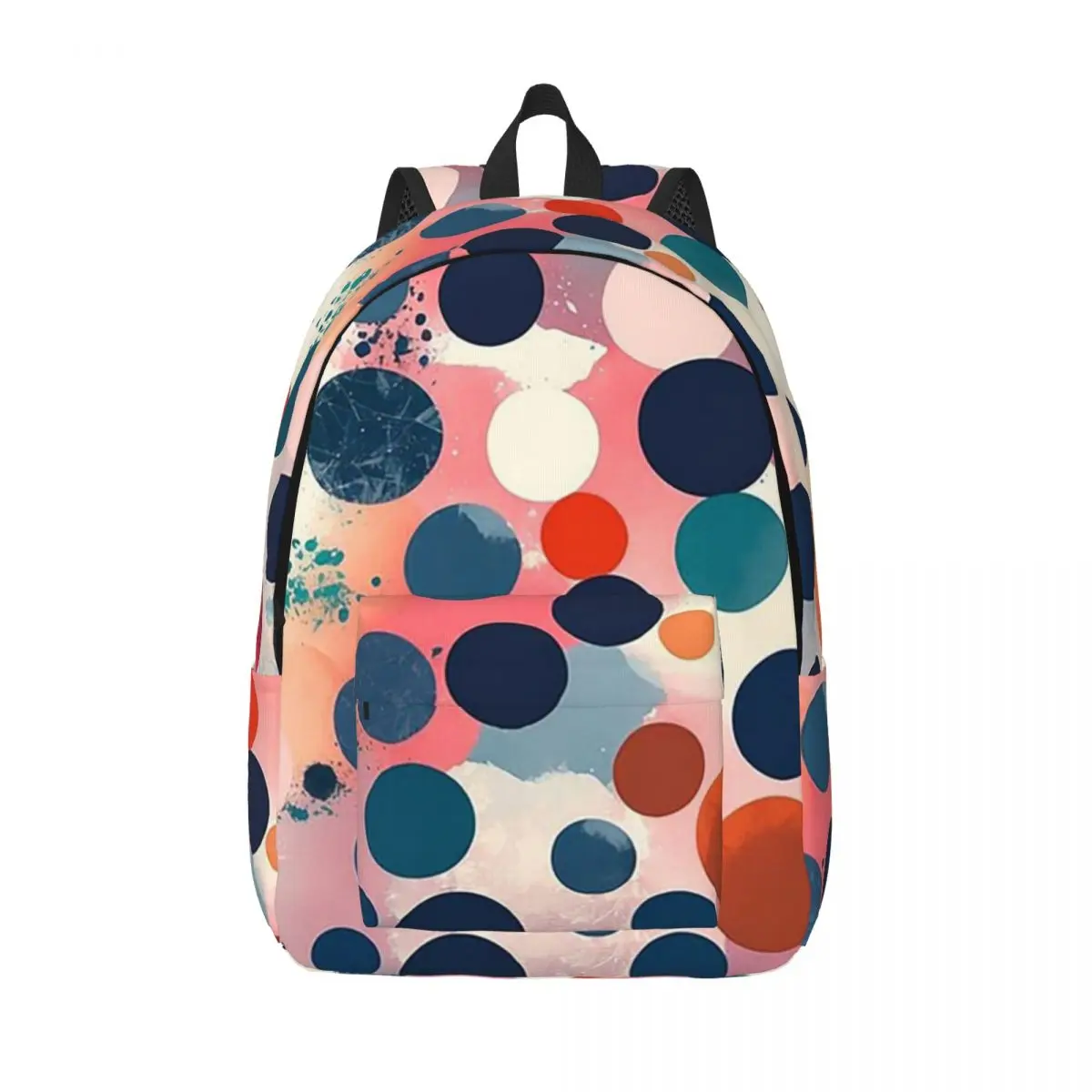 

Abstract Artist Circle Design Pattern Study Woman Backpacks Bookbag Fashion Shoulder Bag Travel Rucksack Children School Bags
