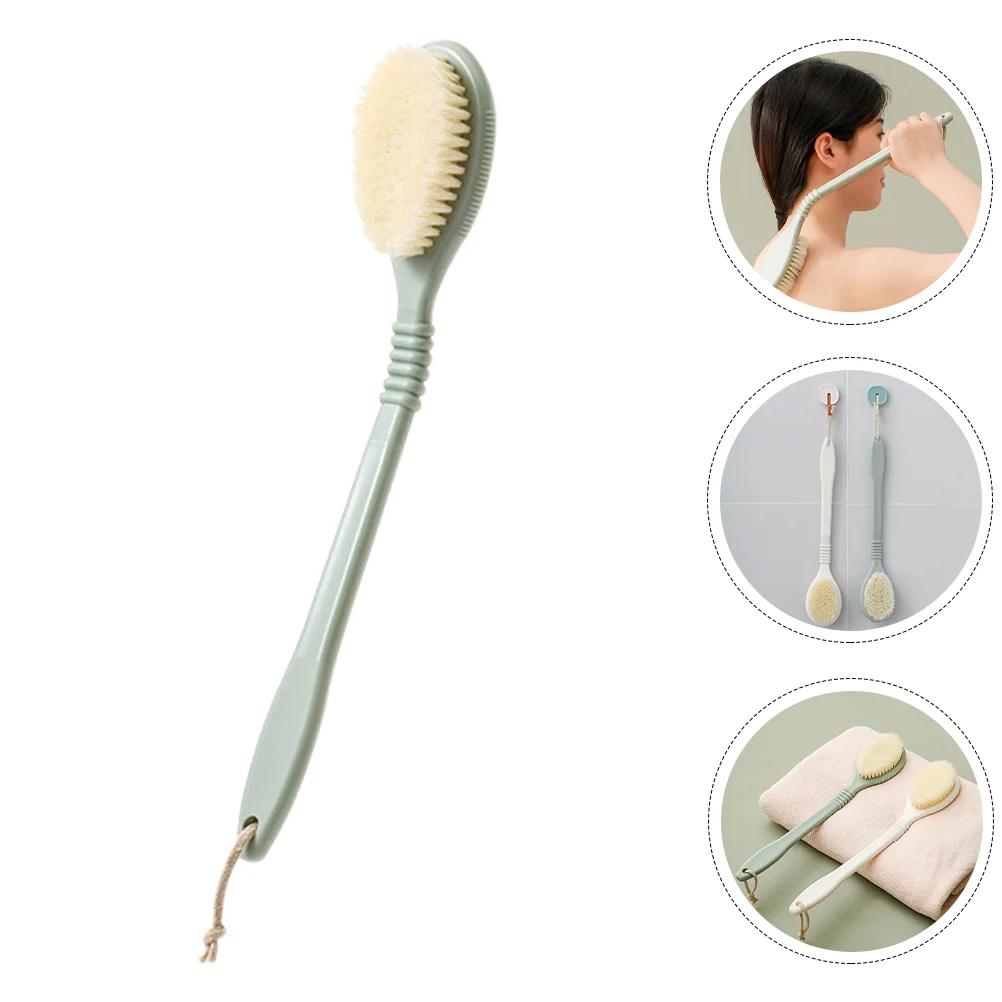 

Body Scrubber Bendable Bath Brush Cleaning Skin Exfoliating Back for Shower Men