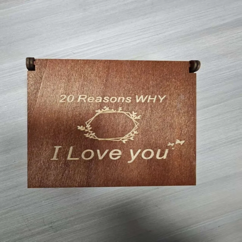 Wooden Material Wooden Heart Puzzle Interactive Design Puzzle Box Style Heart Puzzle Box Heart Shape Reasons Puzzle Box For Him