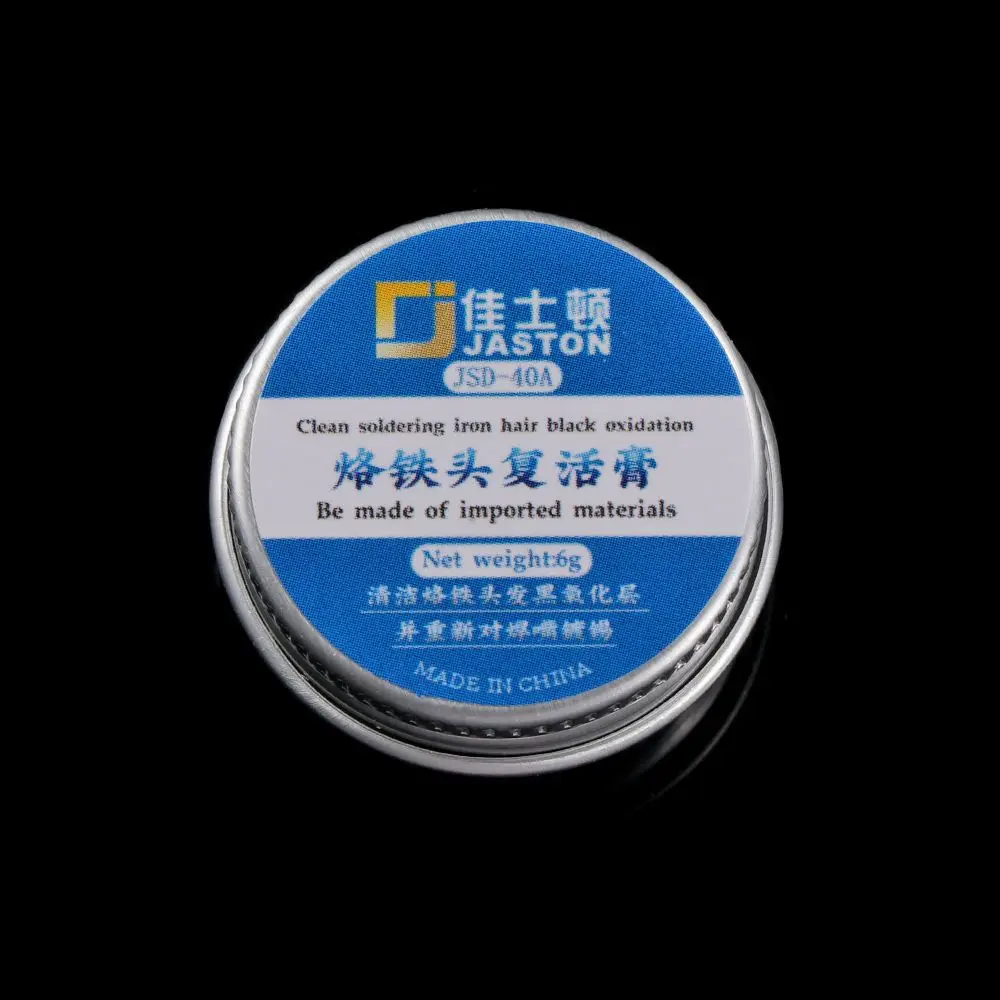 New Non-stick tin Black oxidation Soldering Iron Tip Resurrection Plaster Refresher Solder Cream