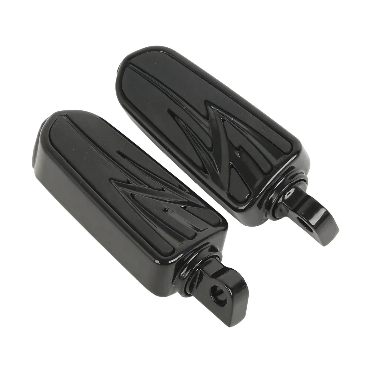 

Motorcycle Parts Tribal Male Mount Highway Foot Pegs Footrests For Harley Softail Dyna Breakout Universal