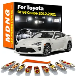MDNG 10Pcs Canbus LED Interior Light Kit For Toyota GT 86 Coupe 2012 2013 2014 2015 2016-2021 Car Led Bulbs No Error Accessories