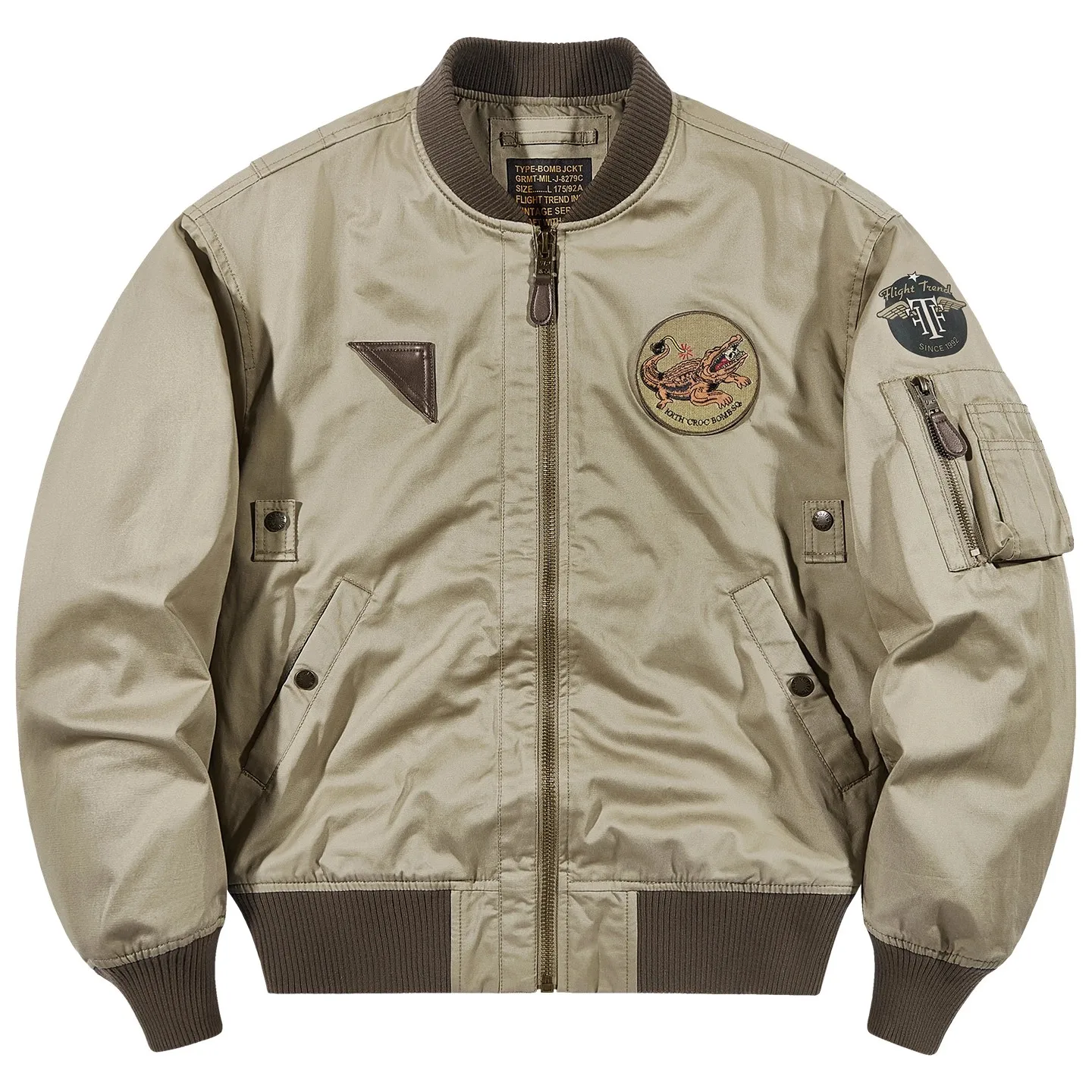 Autum Tactical Bomber Jackets Men's Functional American Vintage Pilot Jacket Embroidered Baseball Coat Streetwear Varsity Jacket