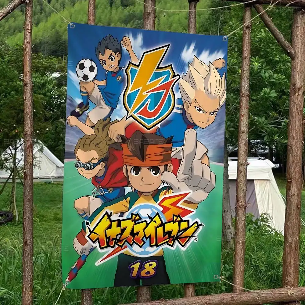 Inazuma Eleven High End Quality Banner Printing Artistic Atmosphere Style Camping Flag