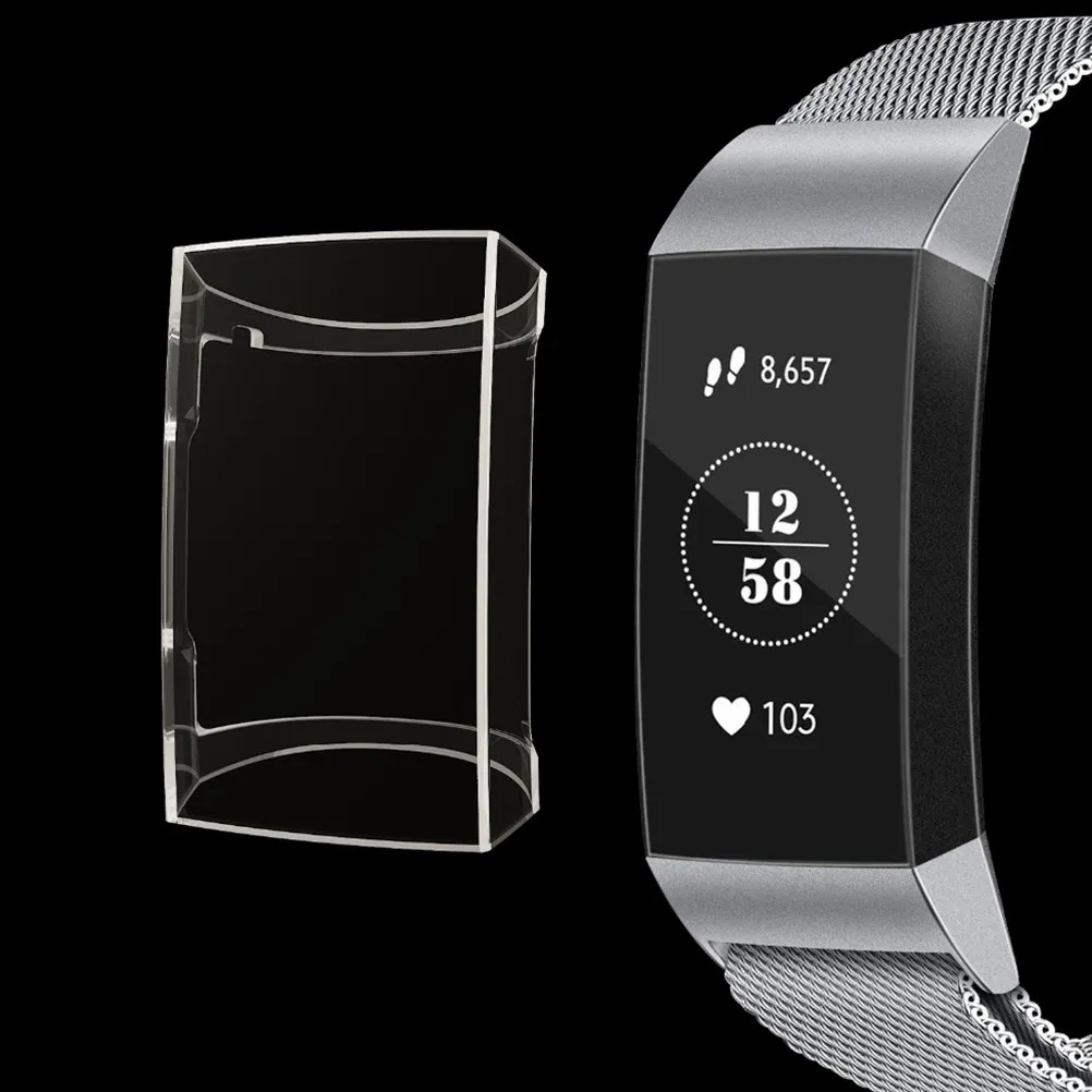 

1 шт. прозрачный гибкий защитный чехол из ТПУ для часов, премиум-класса, с полной защитой от царапин и ударов