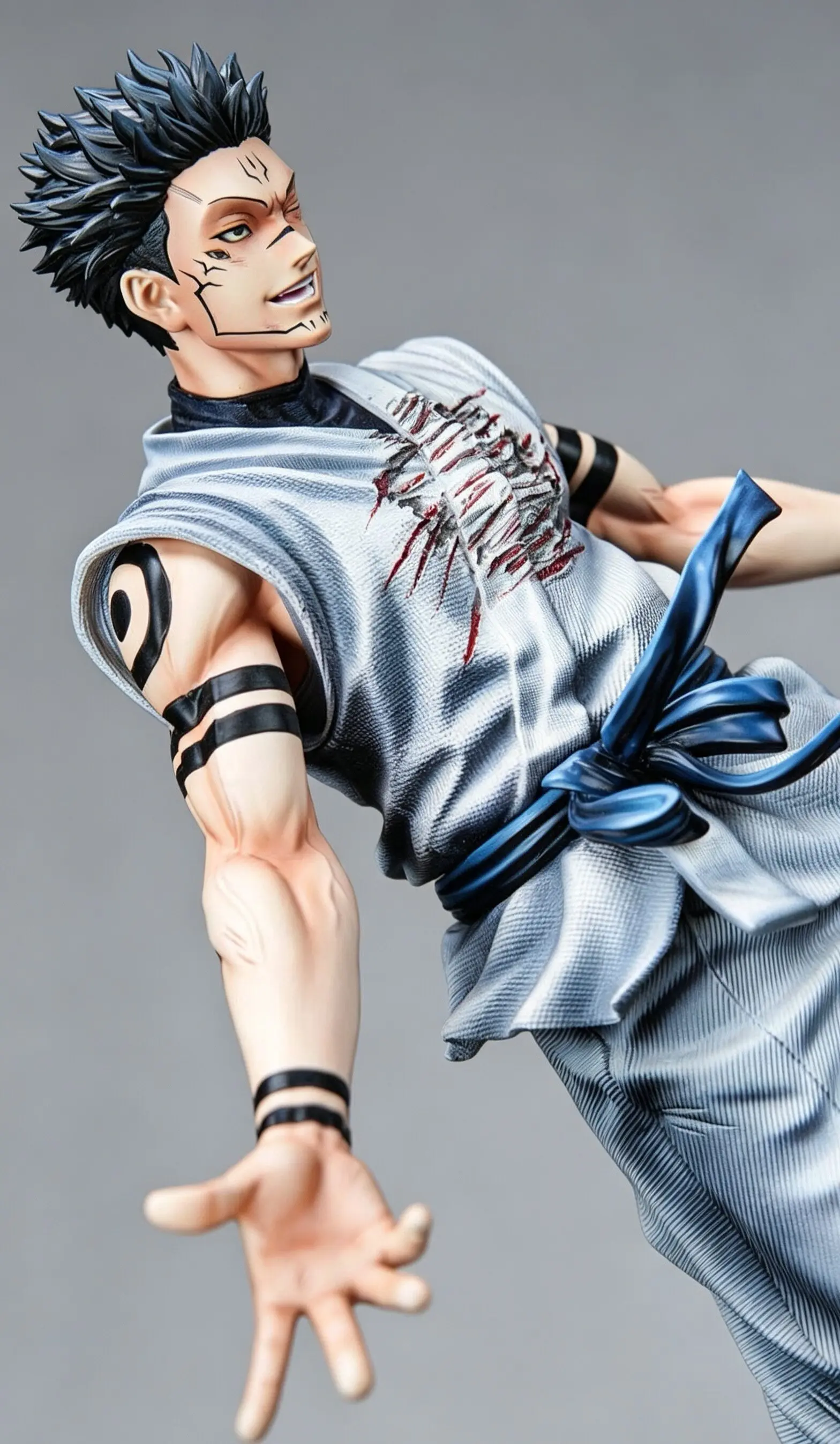 Figura de Ryomen Sukuna de Jujutsu Kaisen, figura de acción, adorno para escritorio, muñeca de colección, modelo, regalo de Navidad.