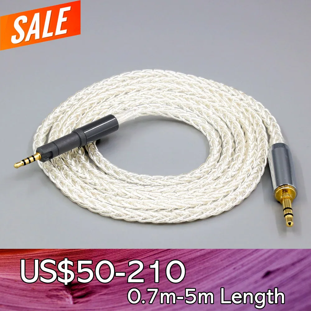 

8 Core 99% 7n Pure Silver Palladium Earphone Cable For Sennheiser HD599 HD569 HD 560S HD559 hd560s LN008410