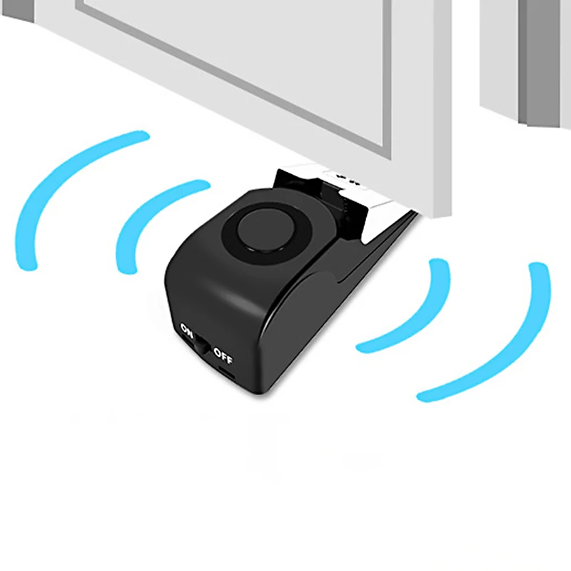 Door Stop Alarm 1/2pcs 120DB Mini Security Window Alarm Family Security Protection Gadgets Movement Window Stopper