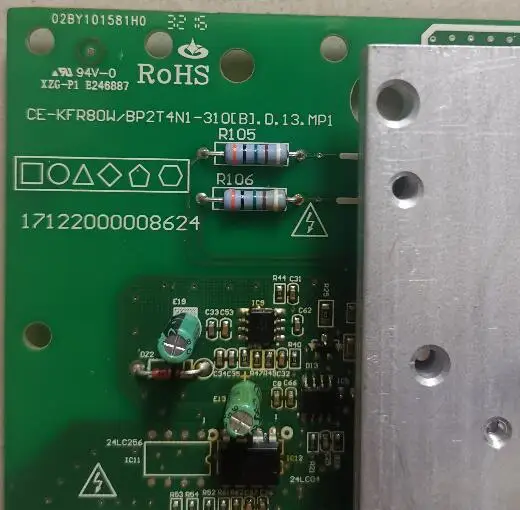جديد لمكيف الهواء لوحة الكمبيوتر لوحة دوائر كهربائية CE-KFR80W/BP2T4N1-310[B].D.13.MP1 lL-KFR78W/BP3T3N1-350(D(RoHS)